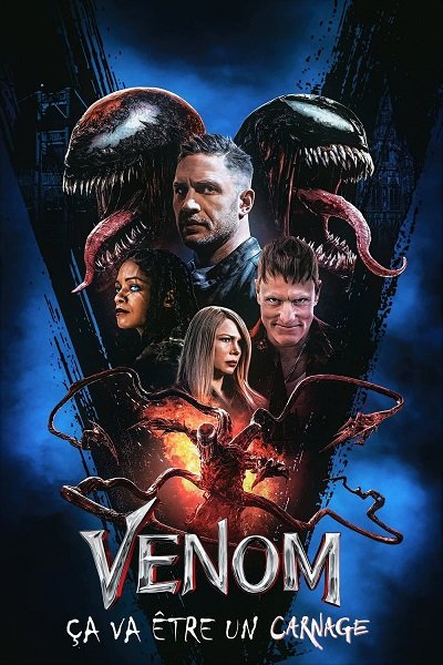 Venom : Let There Be Carnage Film Streaming VF : Eddie Brock, toujours en possession du symbiote nommé Venom, s'attaque à une créature déchainée et destructrice nommée Carnage.